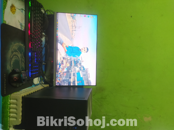 Hp 22 ince monitor and pc